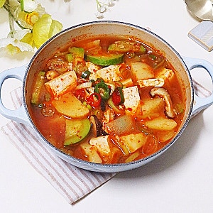 고추장찌개 레시피 감자 애호박찌개