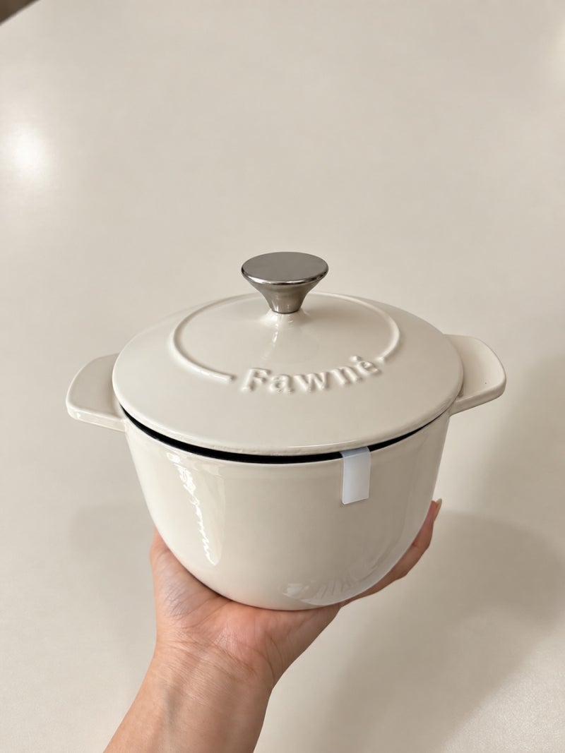 포네 온기 무쇠솥 16cm 팟 2인가구 실사용 후기 20cm 추천하는 이유