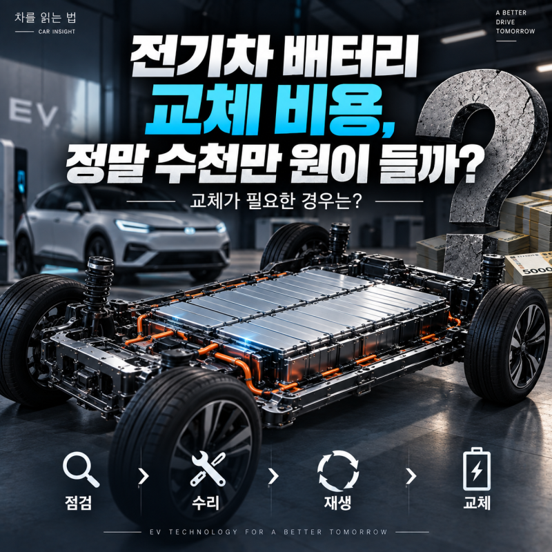 전기차 배터리 교체 비용, 정말 수천만 원이 들까?｜교체가 필요한 경우는?