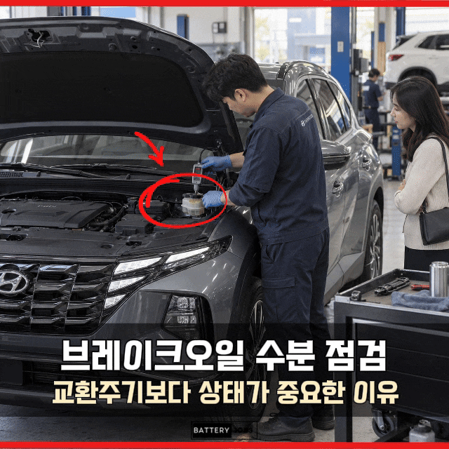 브레이크오일 수분 점검, 교환주기보다 상태가 중요한 이유