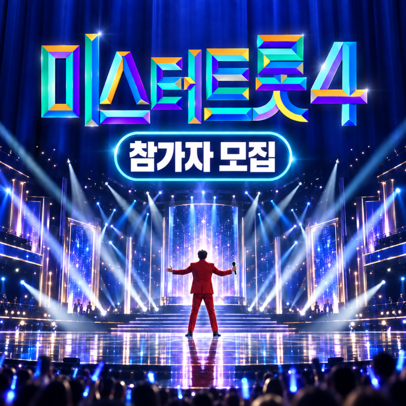 미스터트롯4 방송일정·지원방법, 2차 참가자 모집 9월 30일까지