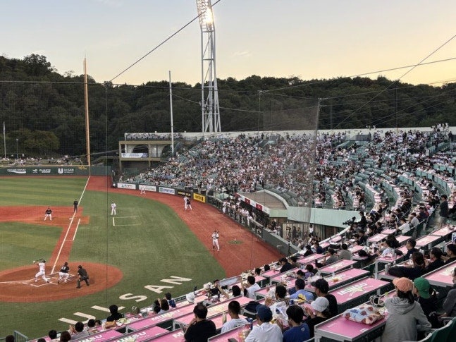 문수야구장 7,310명 운집! 울산 웨일즈 퓨처스 챔피언결정전 준결승 확정