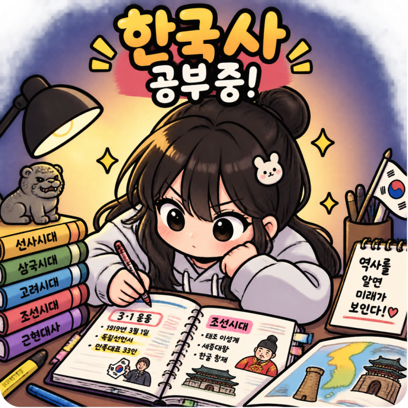 한능검 독학, 한국사 1급, 2급, 3급 차이와 공부 순서