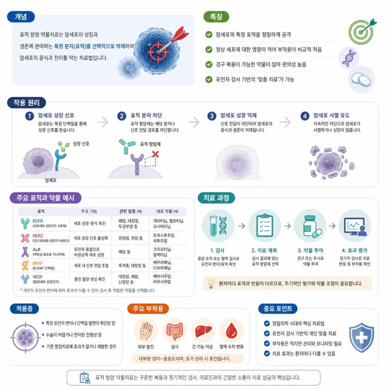 표적항암약물치료, 모든 암환자가 받을 수 있는 치료일까요?