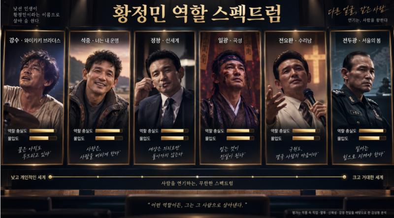 황정민, 불륜 루머 아닌 스토킹 피해자였다는 반전