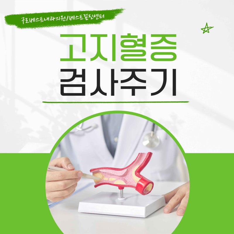 적절한 고지혈증 검사 주기는? (국가 검진 vs 추천 권고 기간)