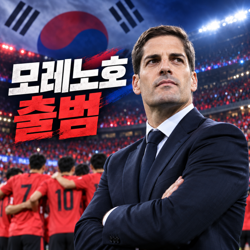 한국 축구대표팀 로베르트 모레노 감독 총정리