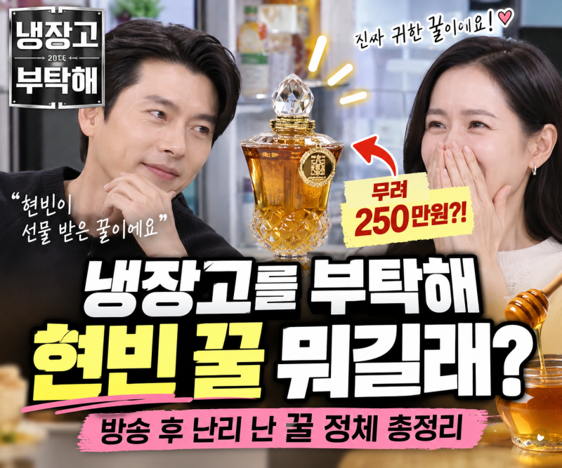 냉장고를 부탁해 현빈 꿀 뭐길래? 방송 후 난리 난 꿀 정체 총정리
