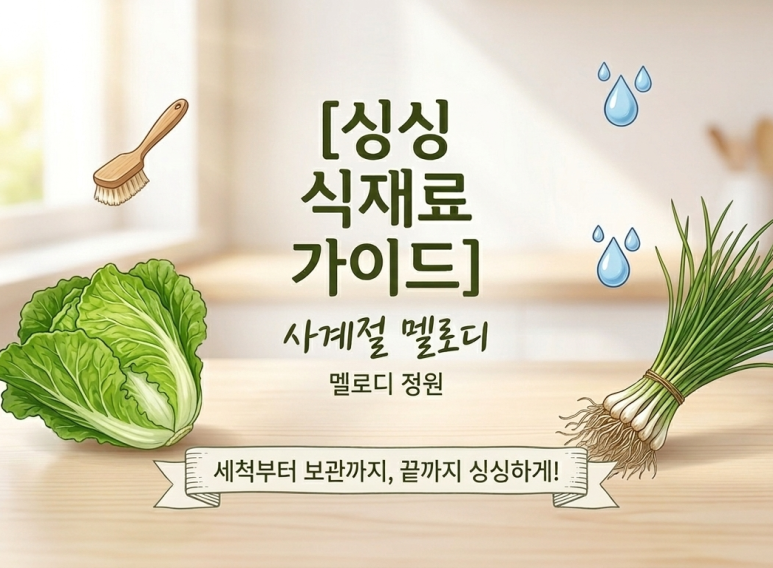 [싱싱 식재료 가이드] 16편: 가을을 담은 달콤한 영양소! '단호박' 고르는 법 & 보관법