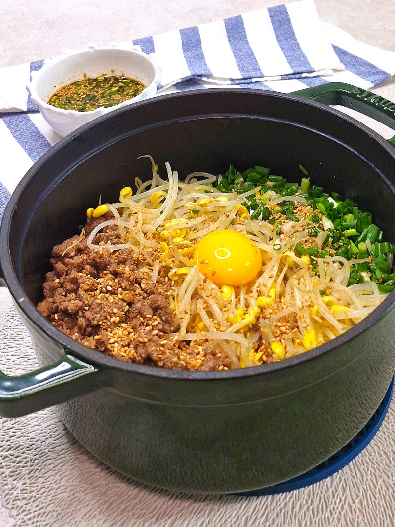 소고기 콩나물 솥밥 레시피 콩나물밥 만들기