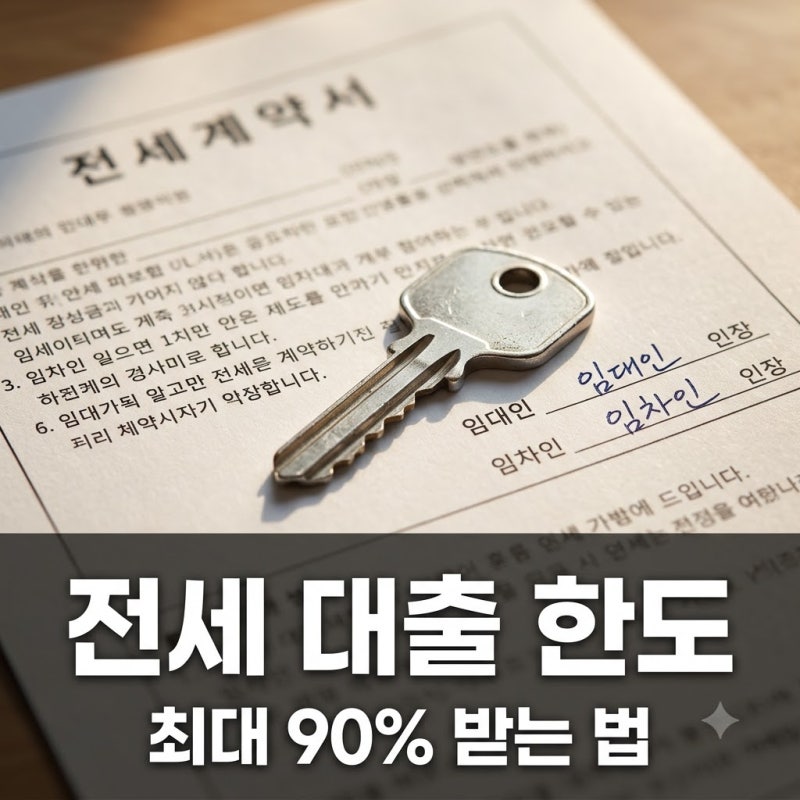 "이만큼이나 나온다고?" 전세자금대출한도 90%까지 받는 비결 알고 보니..