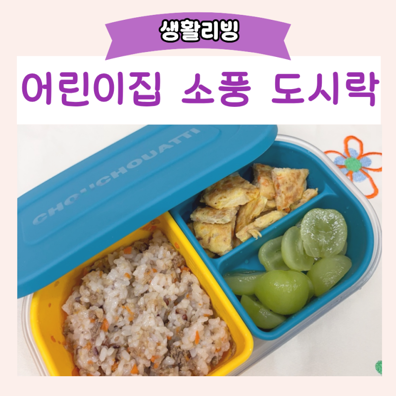 아기 어린이집 유치원 소풍 도시락통 어떤걸로? 새지않는 용기