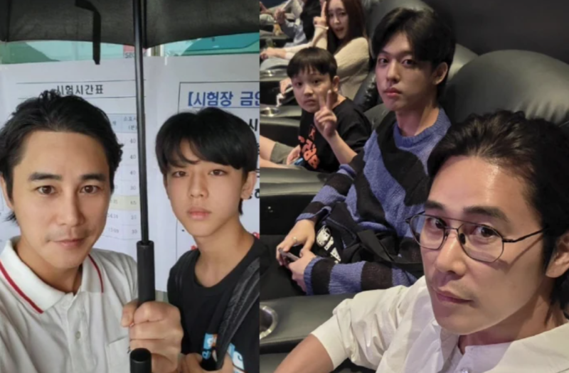 아빠보다 잘생겼다?…'하이브 연습생 출신' 정태우 고2 아들, 검정고시 마치고 나타난 근황