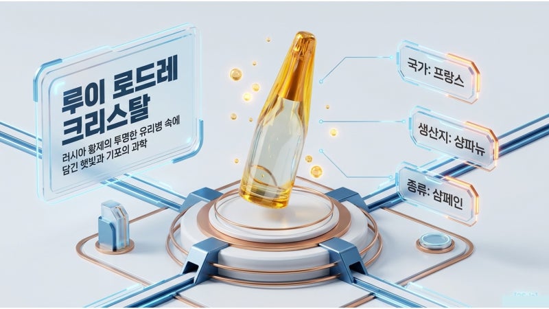 황제의 암살 방지용 병에서 탄생한 샴페인, 루이 로드레 크리스탈의 과학