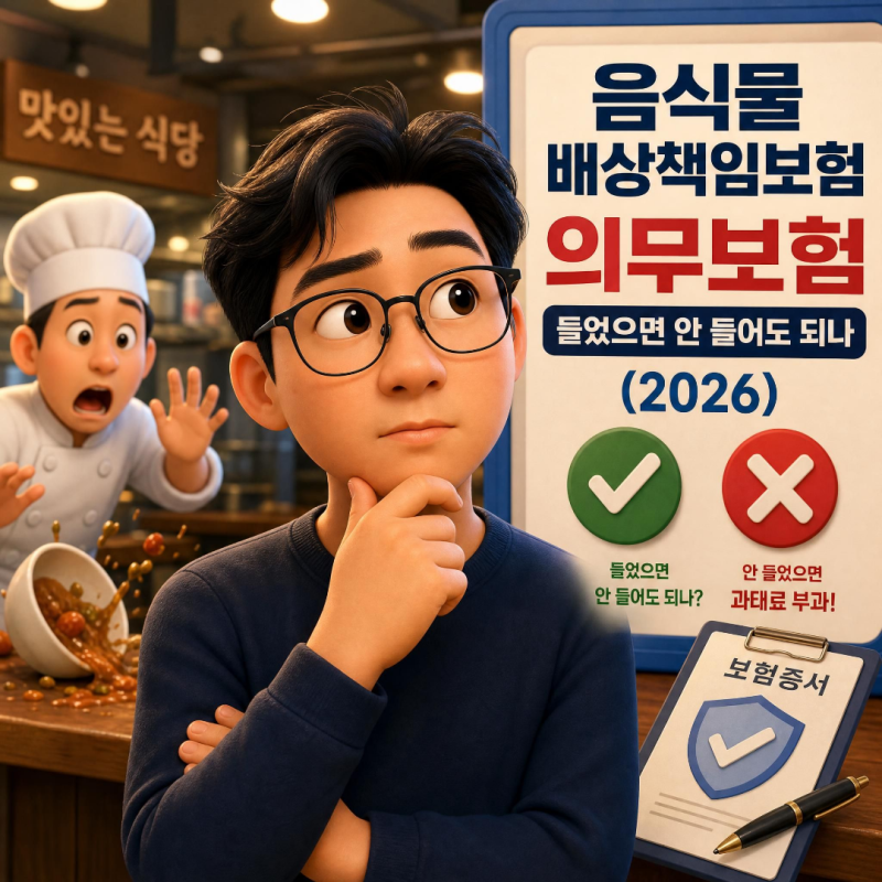 음식물배상책임보험, 의무보험 들었으면 안 들어도 되나 (2026)