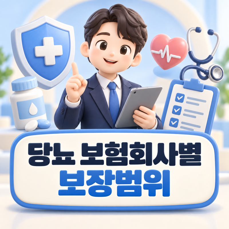 당뇨보험 비교, 회사별 보장범위와 특약은 어떻게 다를까요?