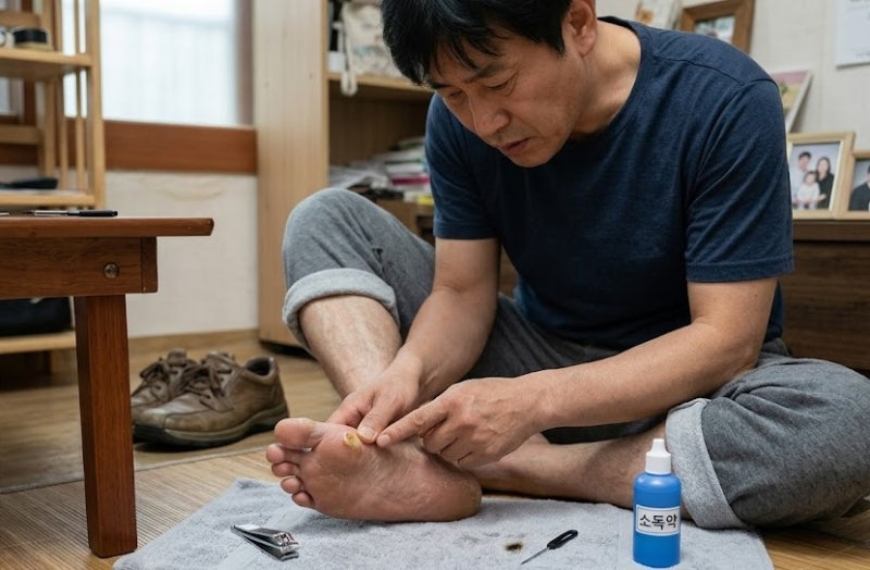 "손톱깎이로 뜯어냈다가…" 덧나지 않고 안전한 발가락 티눈 제거 방법