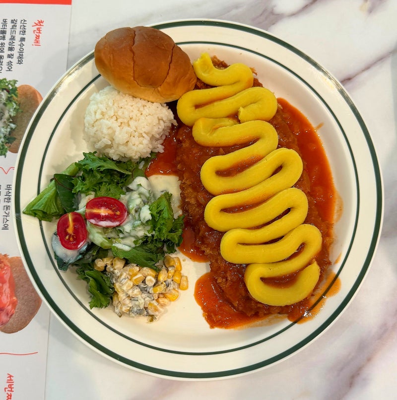 대구 진천동 맛집 뜨돈 진천본점｜고구마치즈돈가스와 신메뉴 마라우동