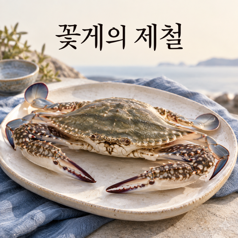 꽃게 제철과 손질법｜암수 차이부터 꽃게찜·꽃게탕 레시피까지