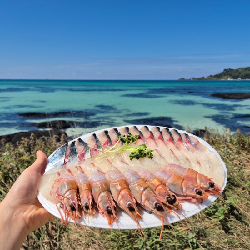 제주 협재 회포장 맛집 옹포횟집 황고딱 세트 협재해수욕장 야외 포장 솔직후기