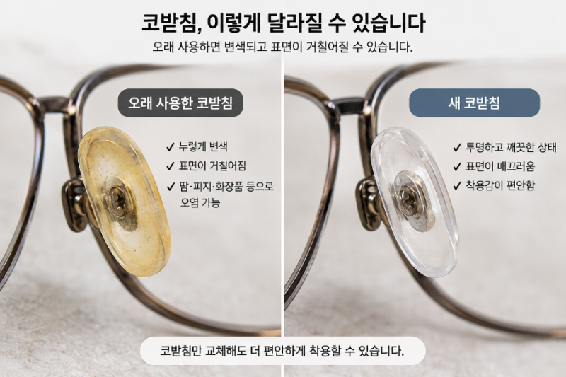 안경테 교체시기 언제일까? 오래 쓴 안경에서 나타나는 7가지 신호
