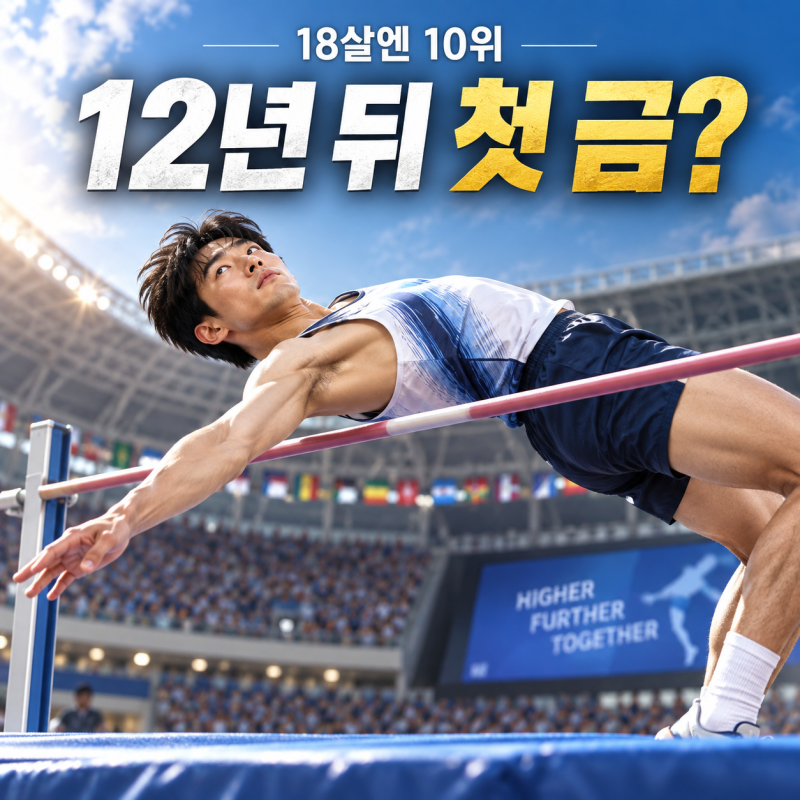 “18살엔 아시안게임 10위였는데…” 12년 뒤 첫 금 노리는 우상혁, 결승은 9월 26일