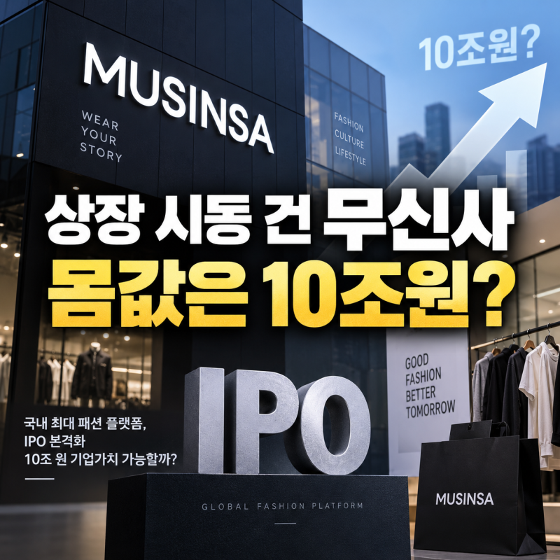 무신사 IPO 본격화, 기업가치 10조 원 인정받을 수 있을까