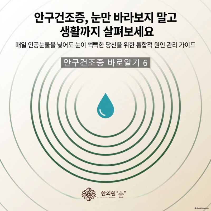 울산 안구건조증 결국 어떻게 관리해야 할까