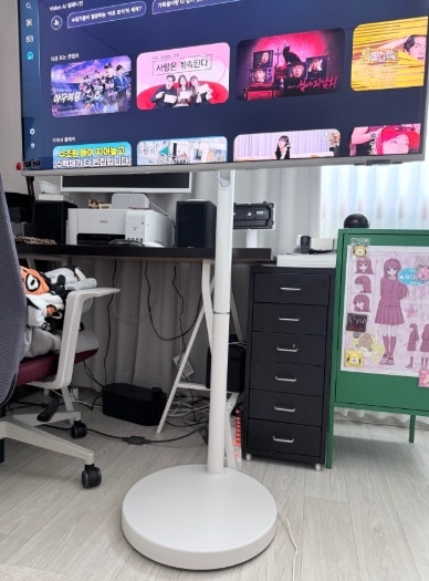 삼성 삼탠바이미 M7 스마트모니터 후기, 거실에서 침실까지 옮겨 보는 43인치 이동식TV