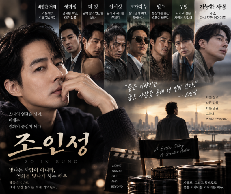 조인성, 빛나는 스타를 넘어 영화의 중심이 되다
