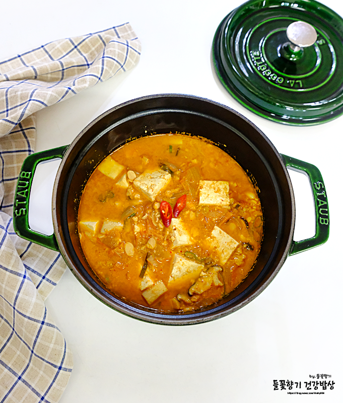 청국장맛있게끓이는법 청국장 찌개 레시피
