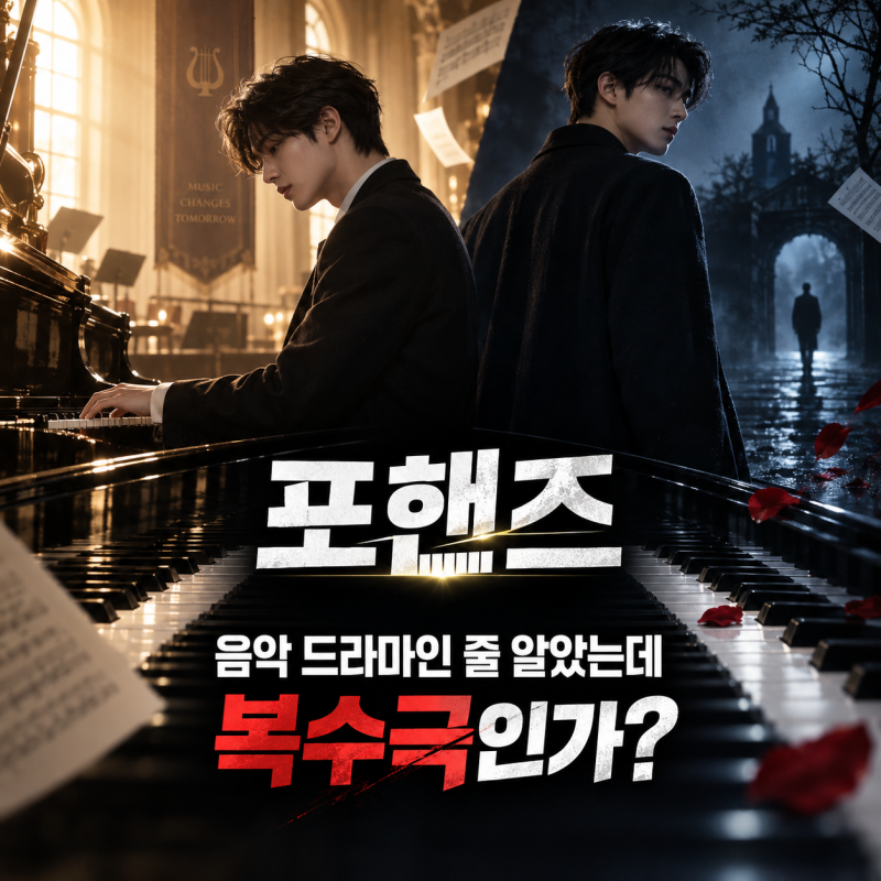 음악 드라마인 줄 알았는데 복수극인가…포핸즈가 타 드라마와 다른 이유
