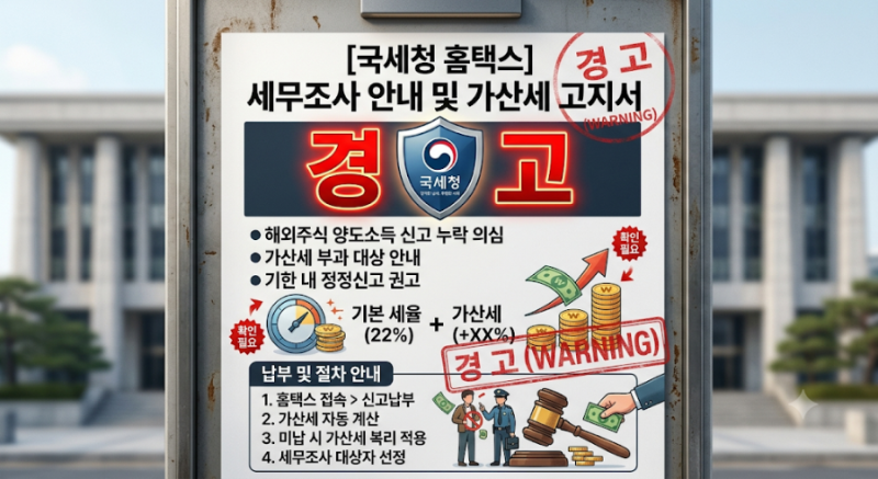 "주식 양도세 22% 피하려다 증여세 덤터기?" 부부간 해외주식 양도세 절세 합법적 증여 루틴