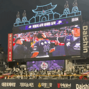 KT위즈 황재균 은퇴식 직관 후기, 롯데전 경기와 불꽃놀이까지