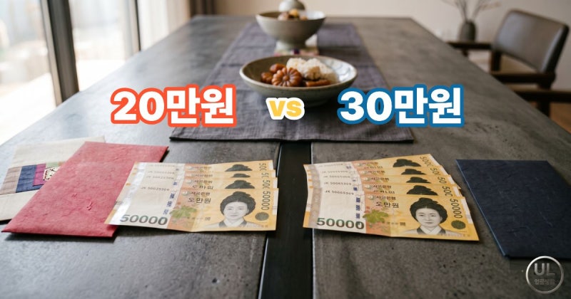 명절 양가 부모님 용돈, 20만원 vs 30만원? 선배 며느리들이 정한 암묵적 룰