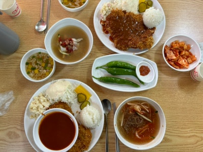 부평돈까스랑 냉면을 같이 먹을 수 있는 [갈산냉면가돈까스] 주차도 가능한 갈산동맛집