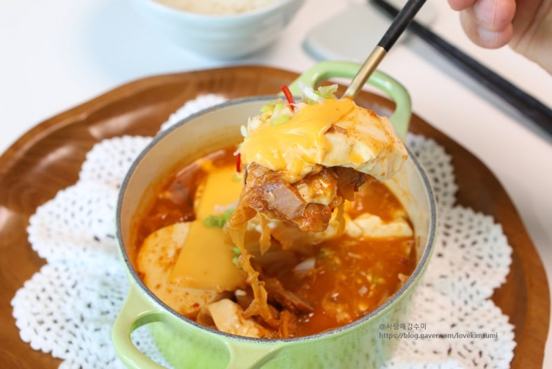 편스토랑 김치 고추참치 순두부찌개 끓이는법 레시피 캔참치 요리