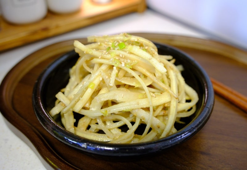 도라지나물볶음 아린 맛은 빼고 향은 살린 추석 명절 음식