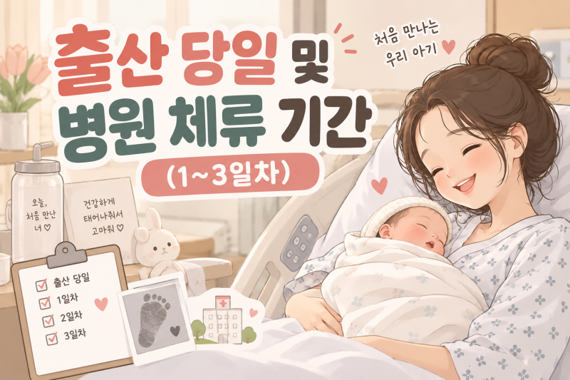 삼남매맘이 알려주는 출산 후 남편이 꼭 해야 할 일ㅣ정부지원금 및 필수 서류 총정리
