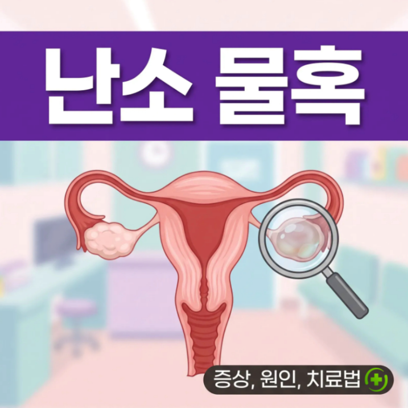 난소물혹 증상 원인 수술 방법 알아봐요