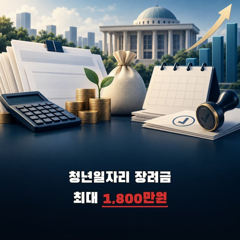 2027 청년일자리도약장려금 최대 1,800만원: 확정 제도와 예산안을 구분해 보기