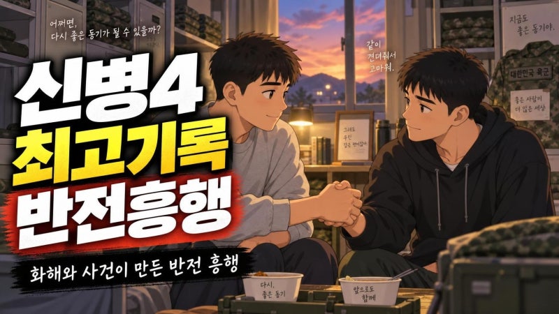 신병4 사보타주 6회 시청률 4.4% 돌파, 박민석 김현욱 화해가 만든 시즌제의 반전