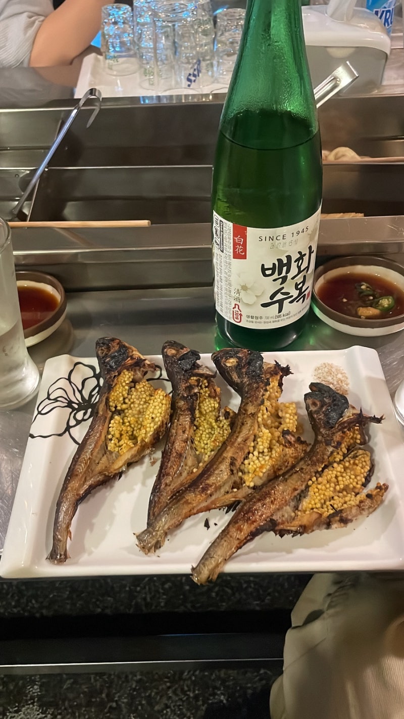 을지로3가 맛집 을지오뎅｜도루묵구이에 오뎅, 백화수복 한잔
