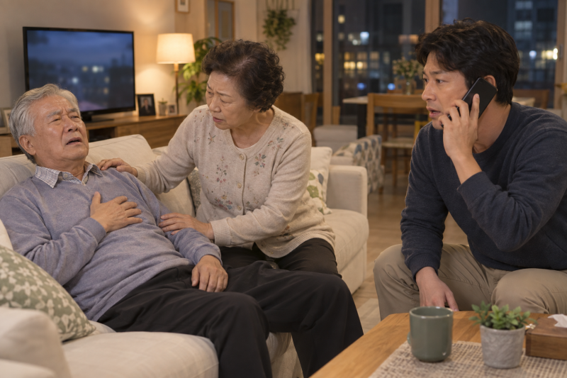 가슴 답답함과 소화불량, 심근경색 전조증상일까? 진단·응급처치·예방 관리