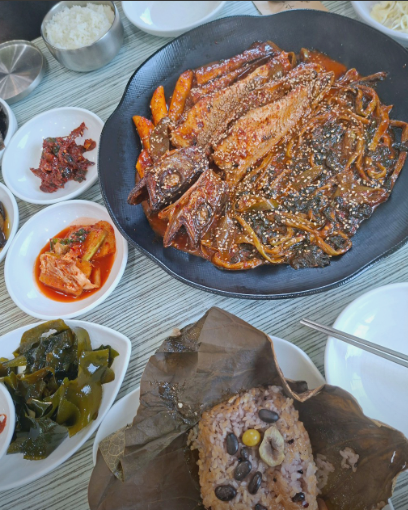 부산 송정 맛집 아기랑 송정해수욕장 데이트 후 저녁 먹은 송정코다리