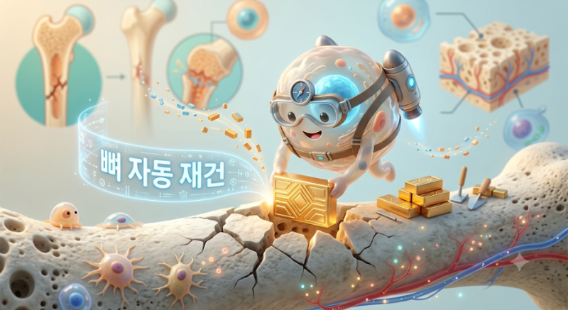 뼈를 지키는 약물의 진화: 골다공증 치료제 1세대부터 3세대까지 메커니즘 총정리