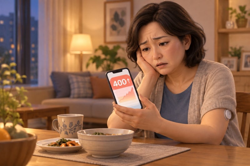혈당이 400~500까지 올랐다면? 무기력증과 케톤검사기 알아보기