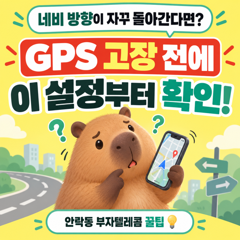 "네비나 지도 앱 방향이 자꾸 틀어진다면?GPS 오차 잡는 8자 캘리브레이션 팁 네이버 지도 / 카....