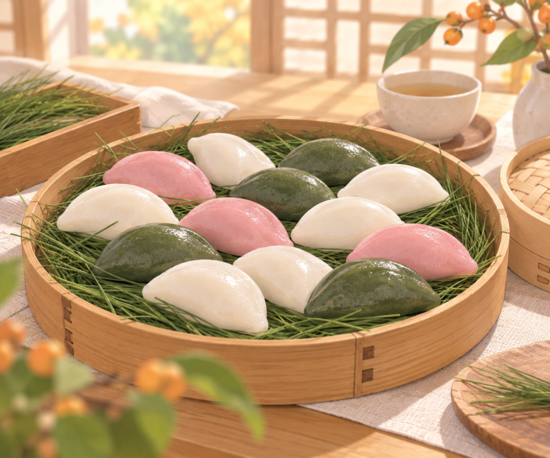 송편 재료 고르기와익반죽·보관 요령