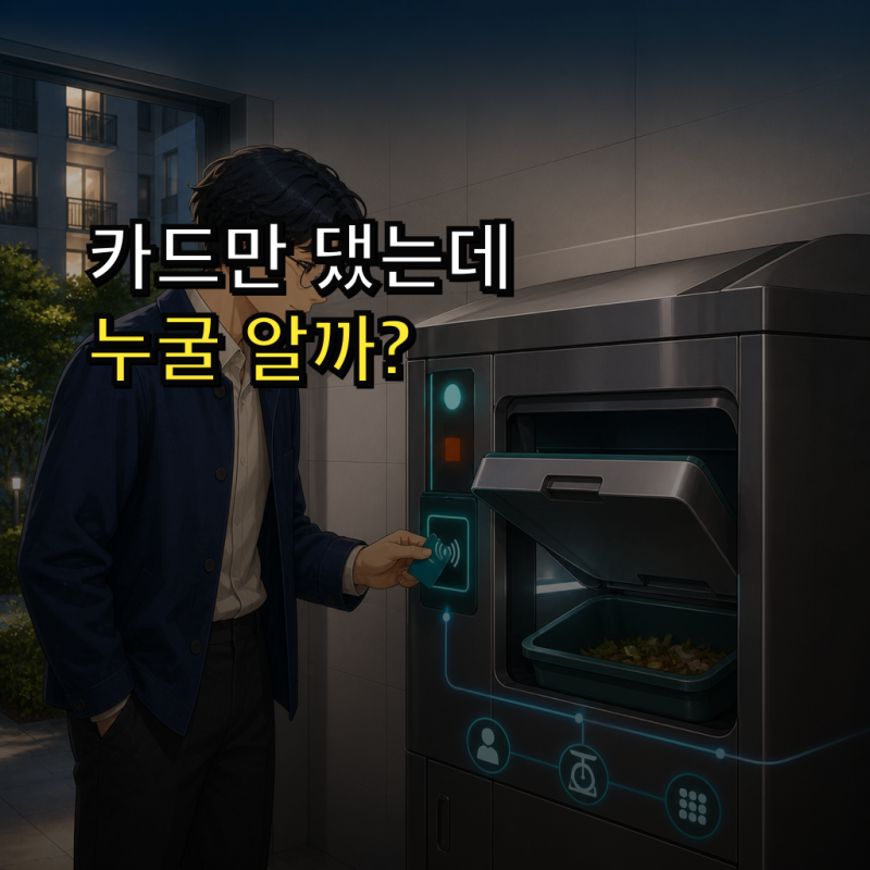 RFID 음식물 종량기는 배출자를 어떻게 식별하고 무게를 요금으로 계산할까?